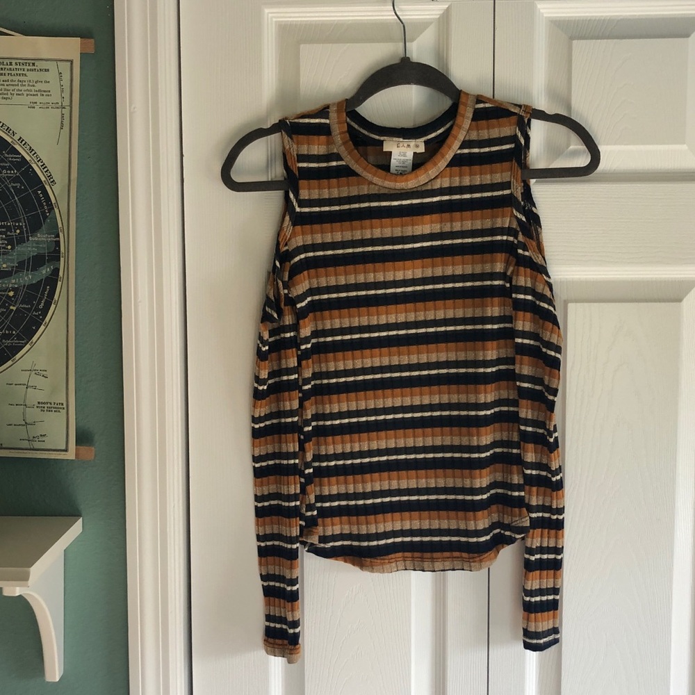Stripped Long Sleeve Shirt